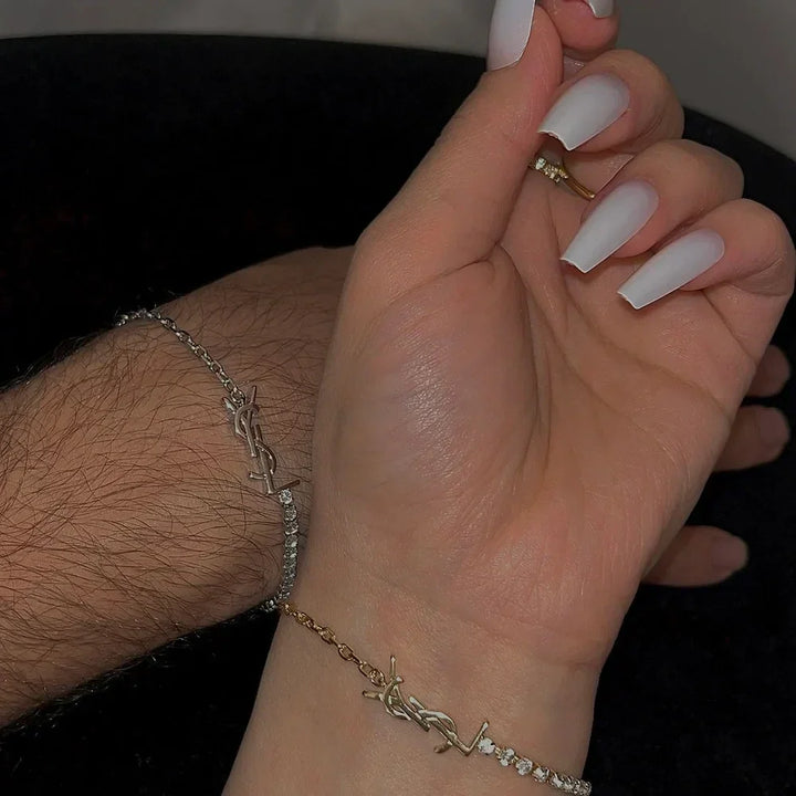 DIAMOND SAINT LUXE BRACELET | GOLD