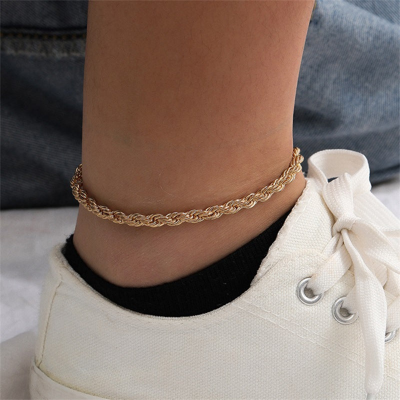 LEILA ROPE ANKLET