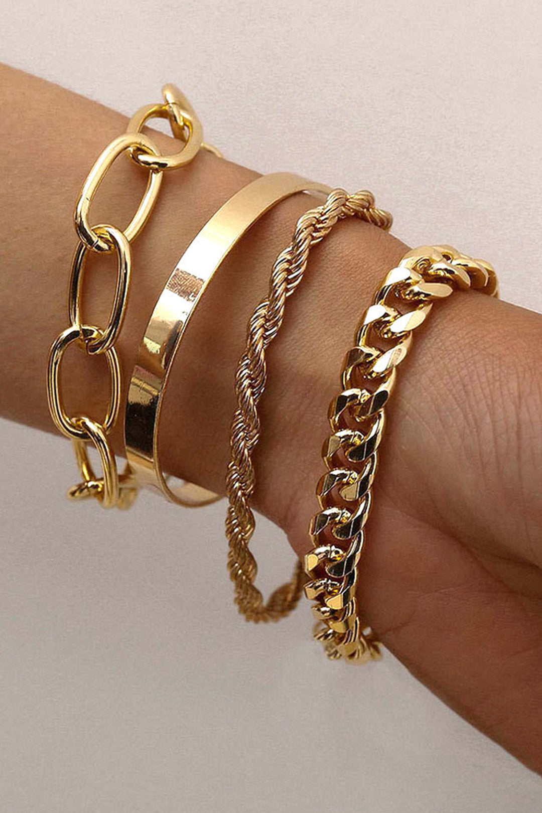 FLORANCE BRACELET SET | GOLD