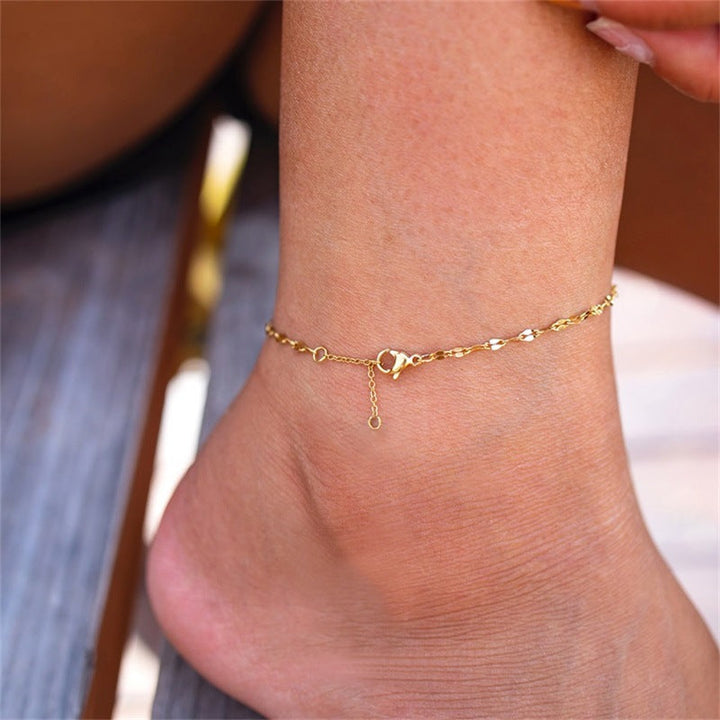 CHARLOTTE GOLD ANKLET