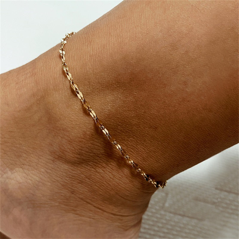 CHARLOTTE GOLD ANKLET
