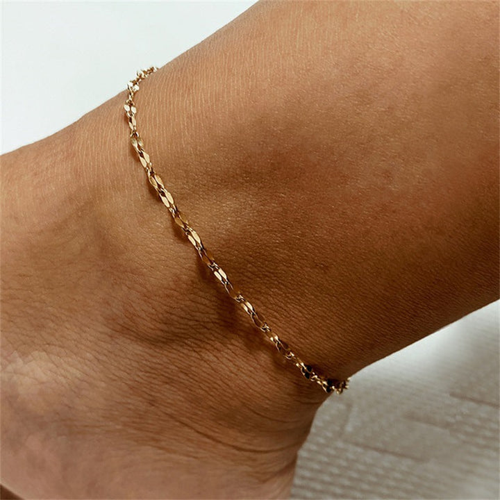 CHARLOTTE GOLD ANKLET