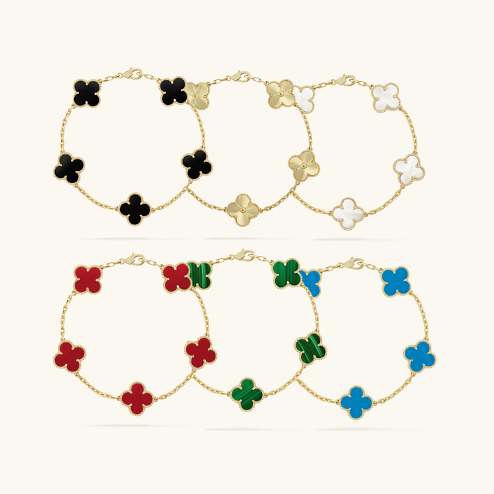 CLOVER LEAF BRACELET SIXPACK SET