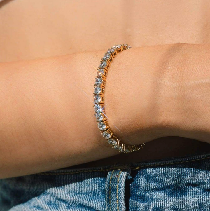 TENNIS BRACELET | GOLD